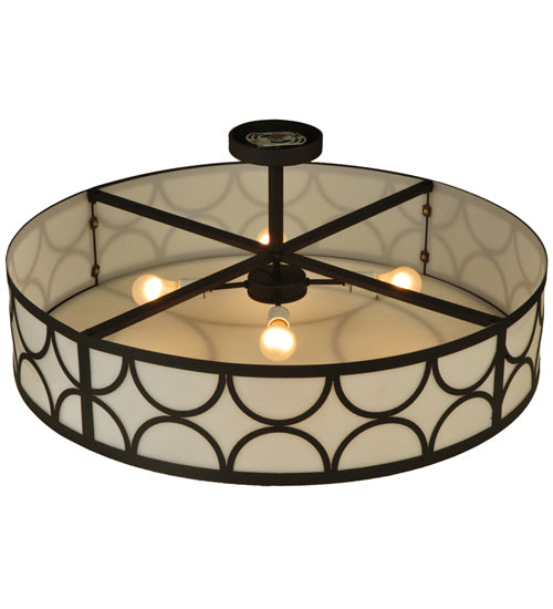 Meyda Tiffany Revival 132744 Ceiling Light - Oil Rubbed Bronze