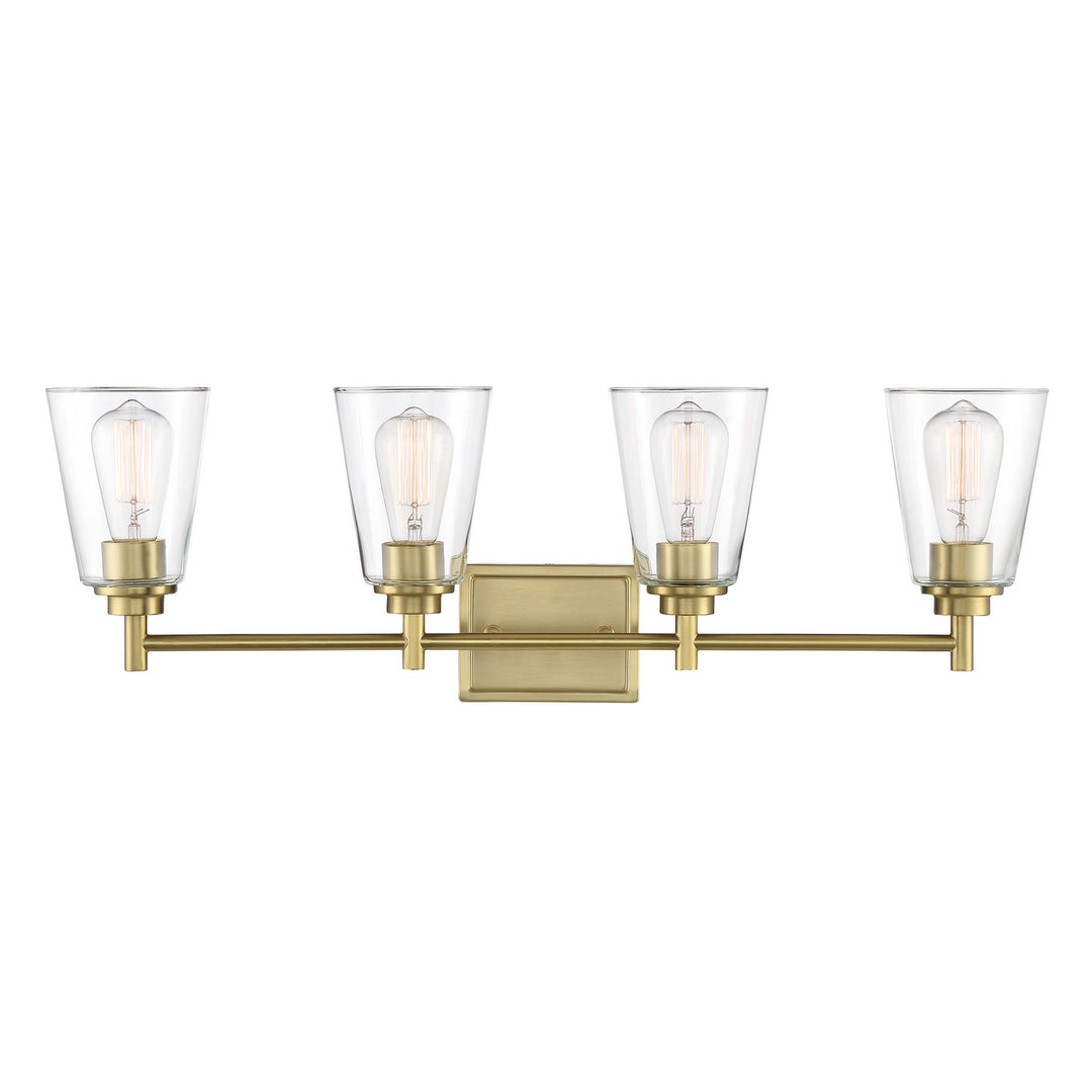 Designers Fountain Westin 95704-BG Bath Vanity Light 31 in. wide - Brushed Gold