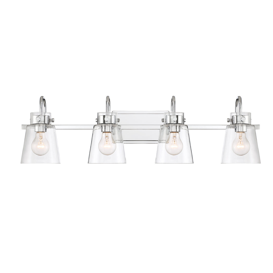 Designers Fountain Inwood D214M-4B-CH Bath Vanity Light 32 in. wide - Chrome