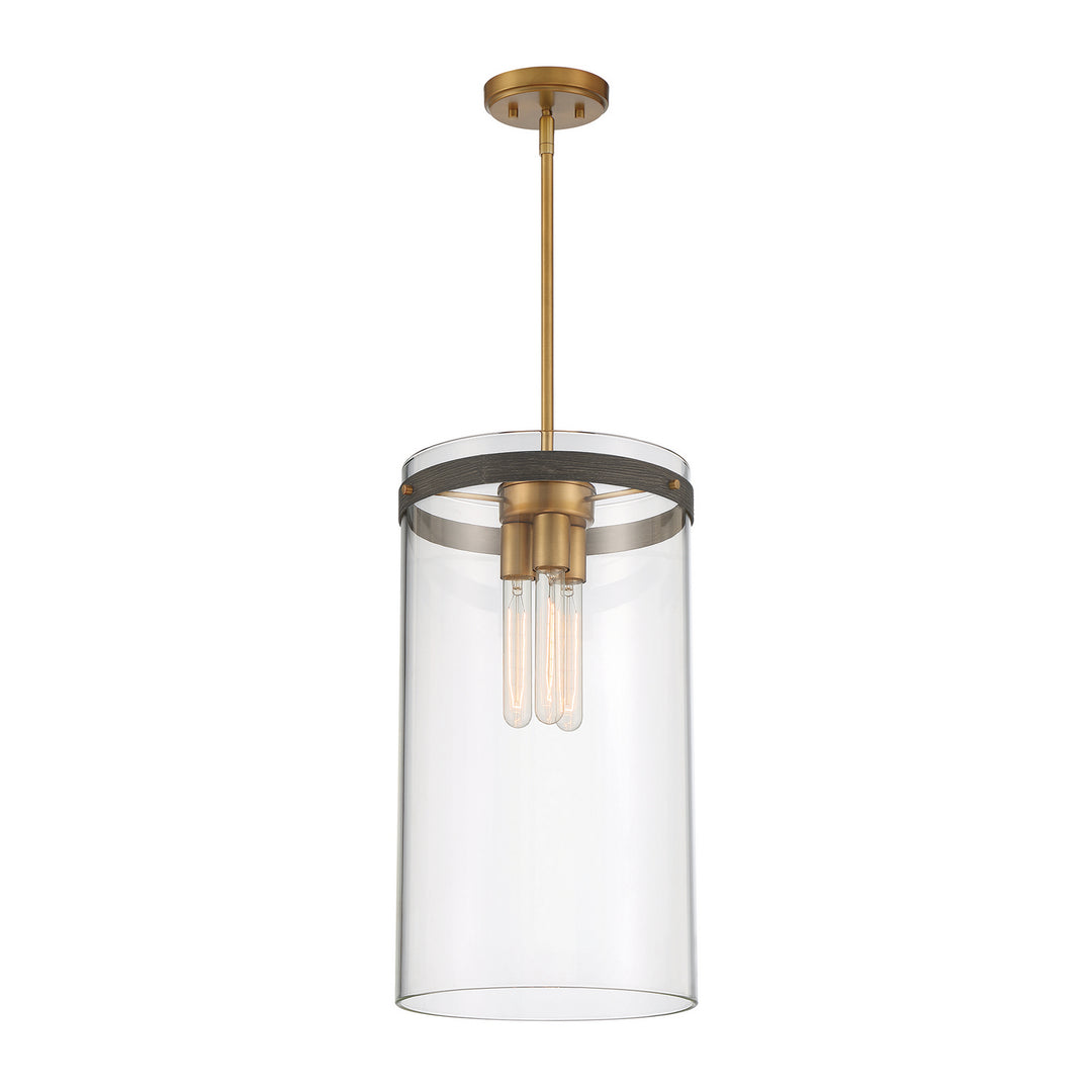 Designers Fountain Reflecta D227M-11P-OSB Pendant Light - Old Satin Brass