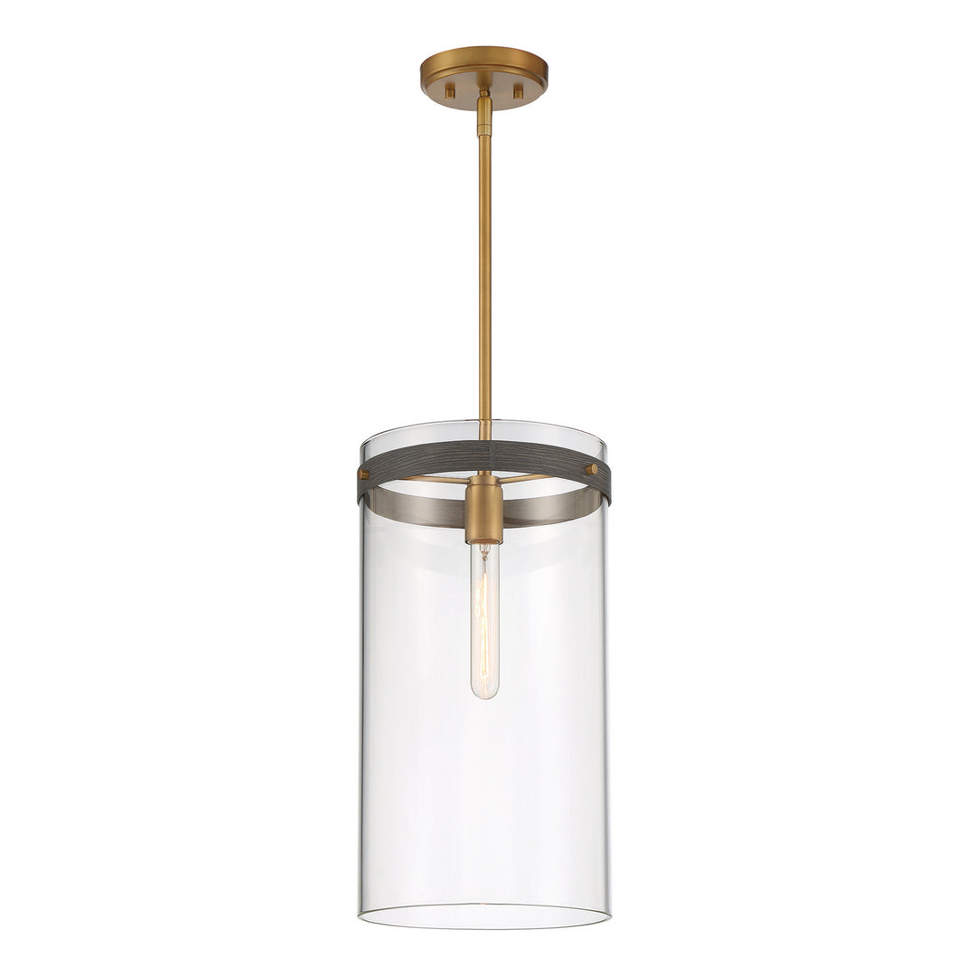 Designers Fountain Reflecta D227M-9P-OSB Pendant Light - Old Satin Brass