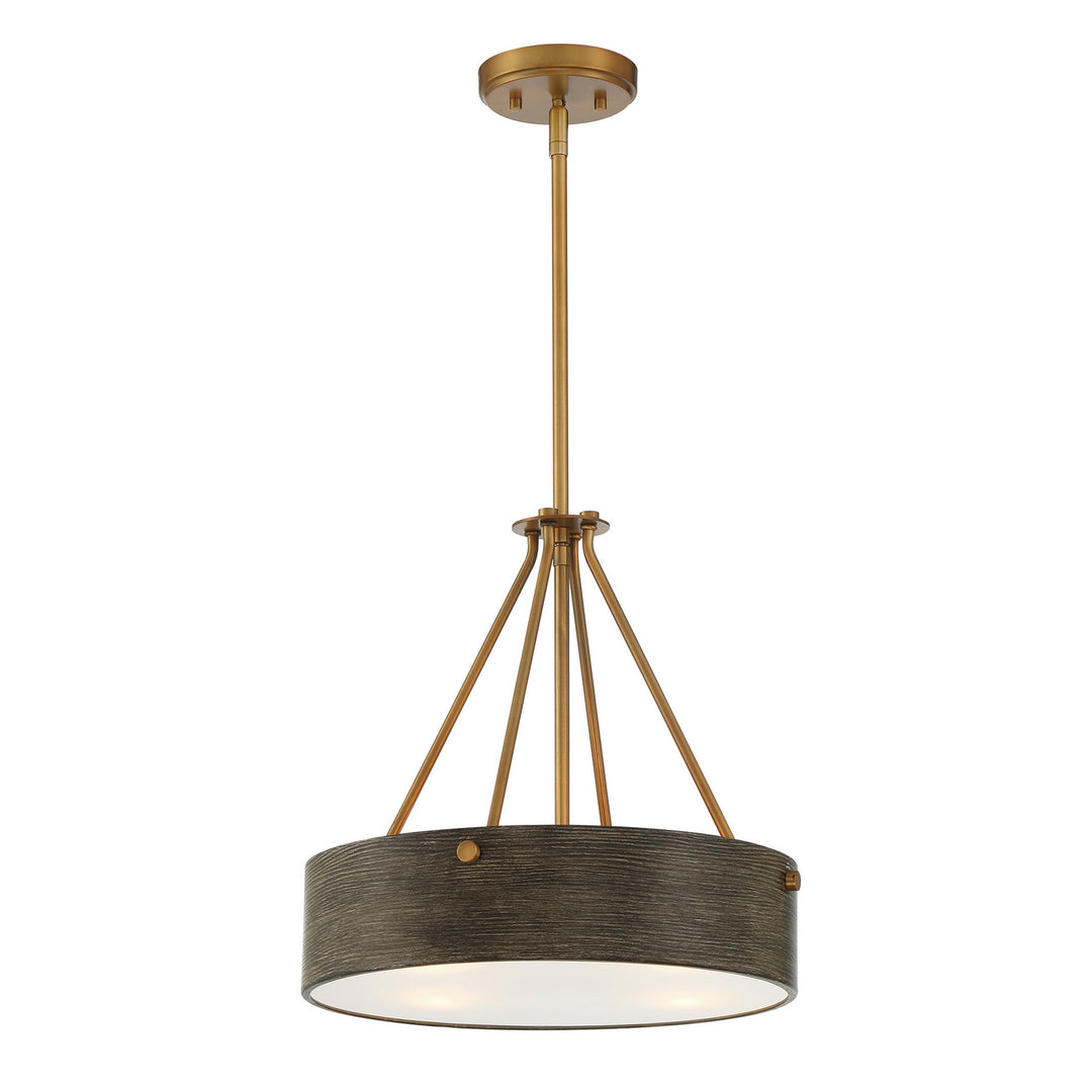 Designers Fountain Erba D228M-16P-OSB Pendant Light - Old Satin Brass