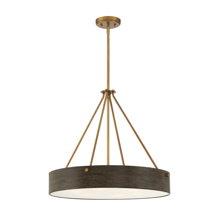 Designers Fountain Erba D228M-24P-OSB Pendant Light - Old Satin Brass