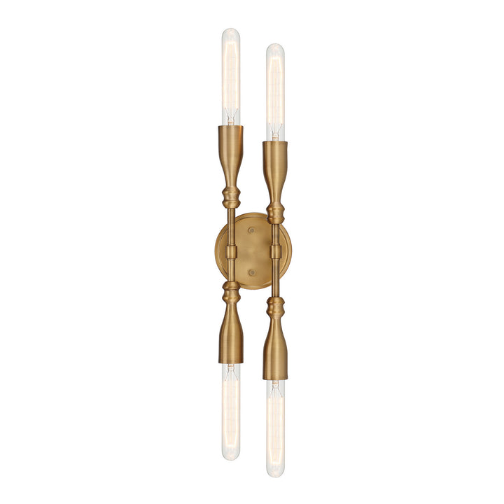 Designers Fountain Louise D231M-4B-OSB Wall Light - Old Satin Brass