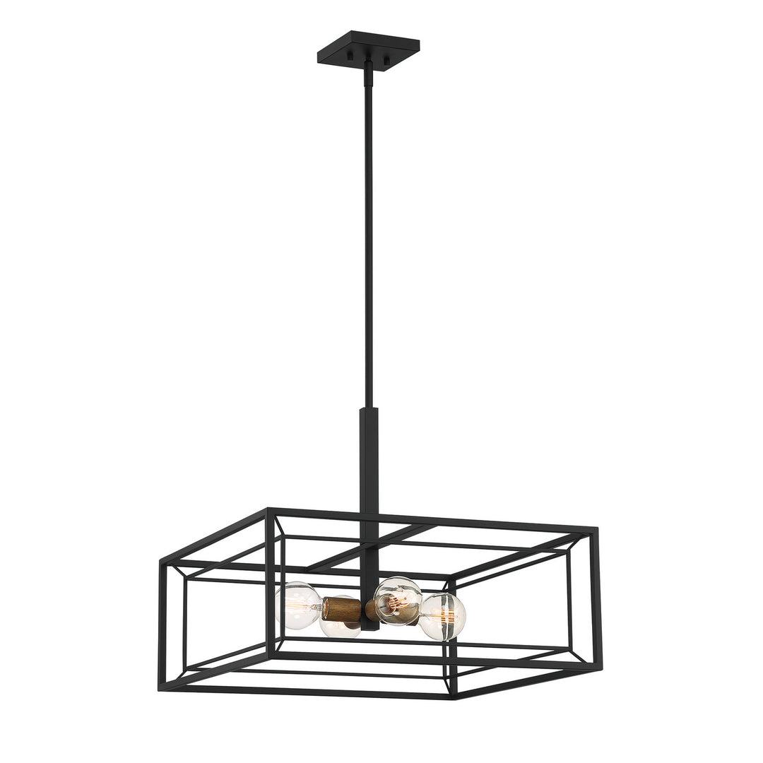 Designers Fountain Within D237M-22P-MB Pendant Light - Matte Black