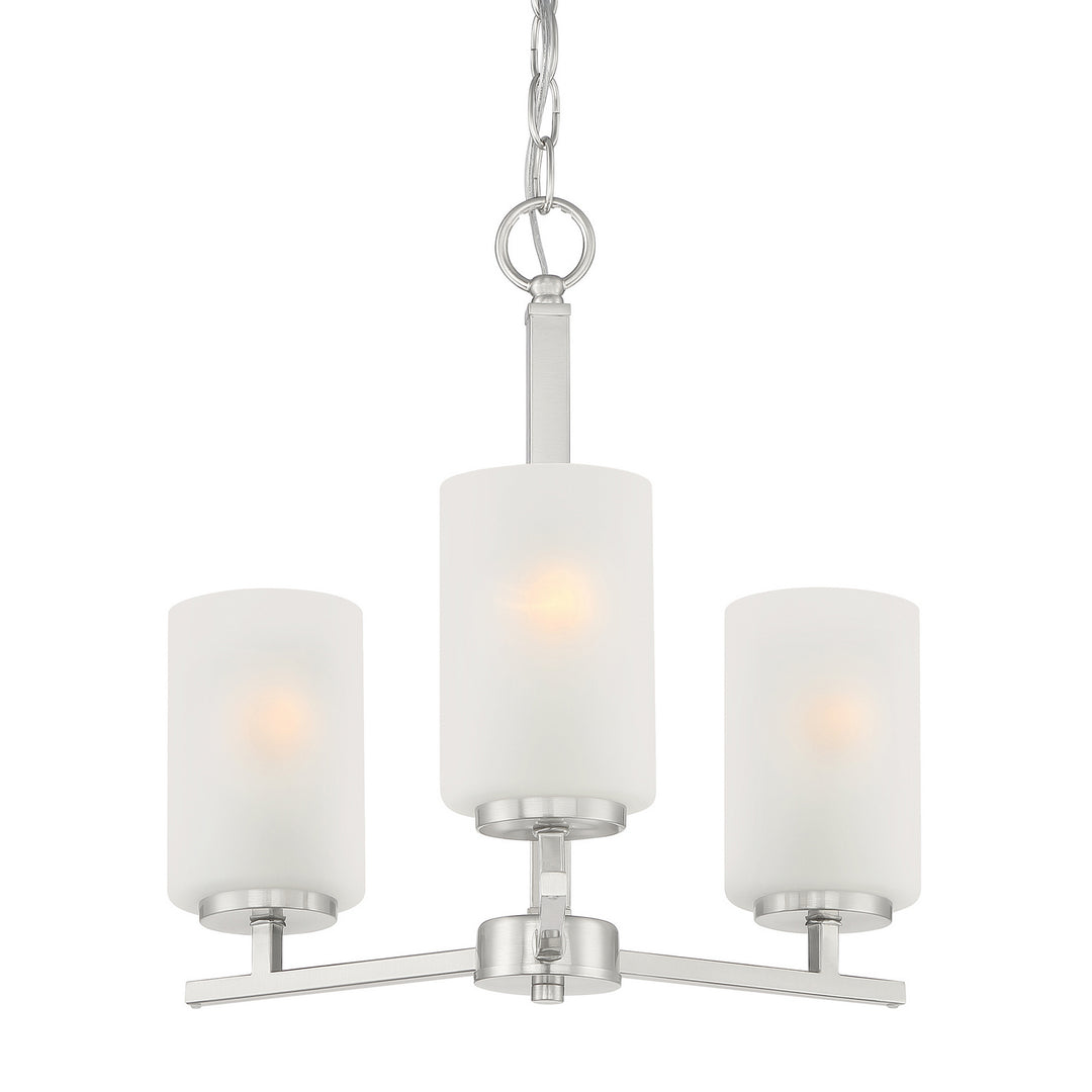 Designers Fountain Carmine D239M-3CH-BN Chandelier Light - Brushed Nickel