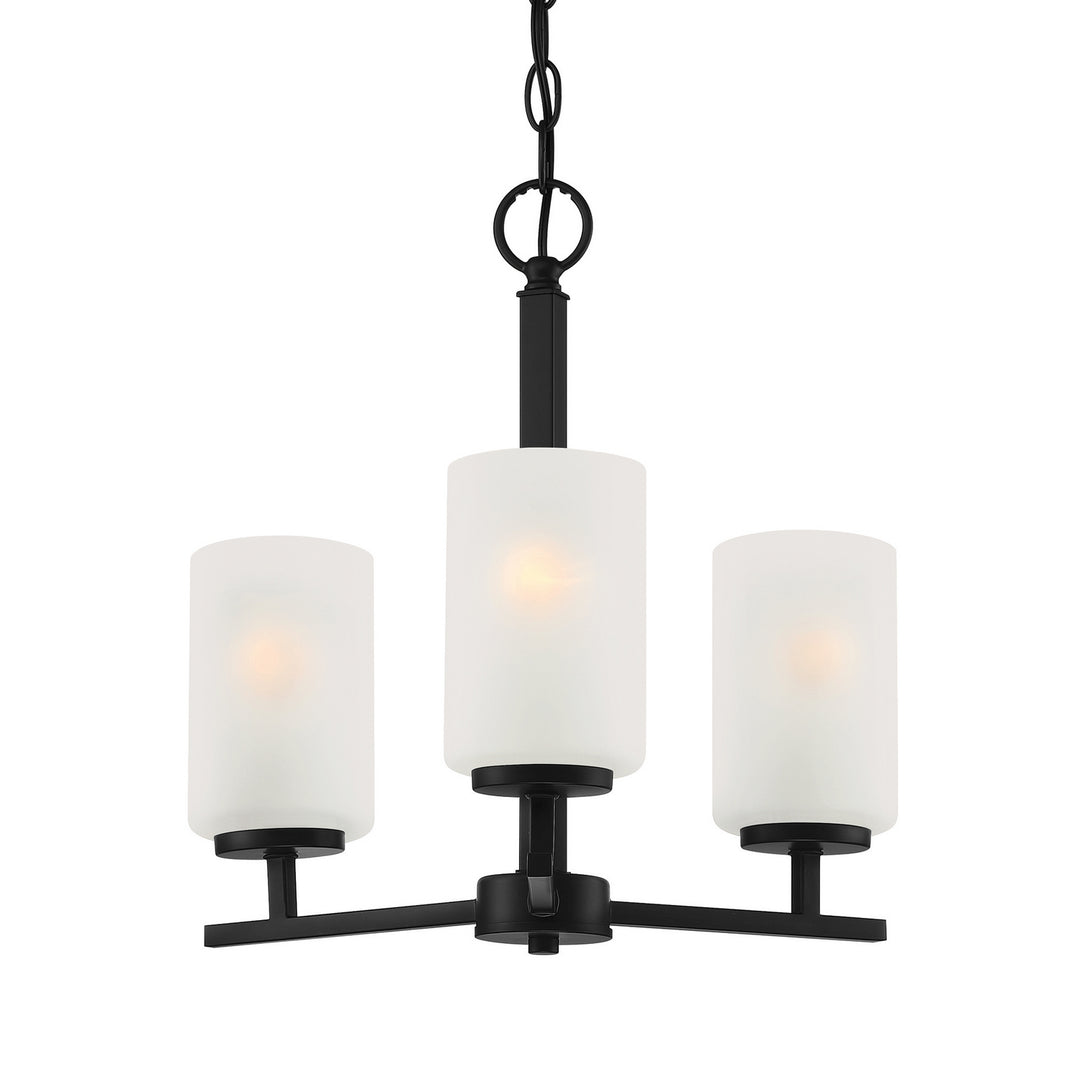 Designers Fountain Carmine D239M-3CH-MB Chandelier Light - Matte Black