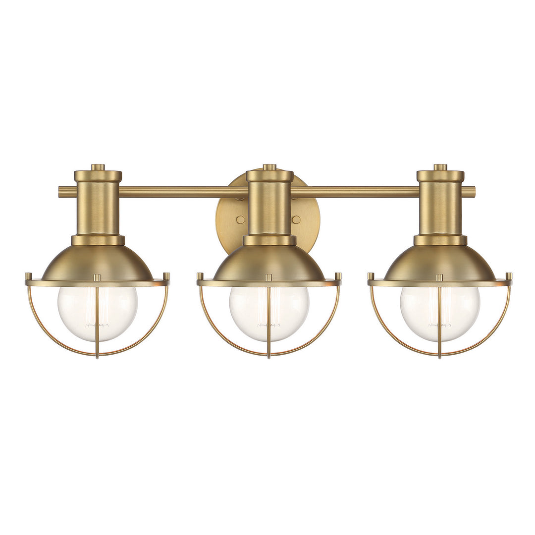 Designers Fountain Dalton D243M-3B-BG Bath Vanity Light 23 in. wide - Brushed Gold