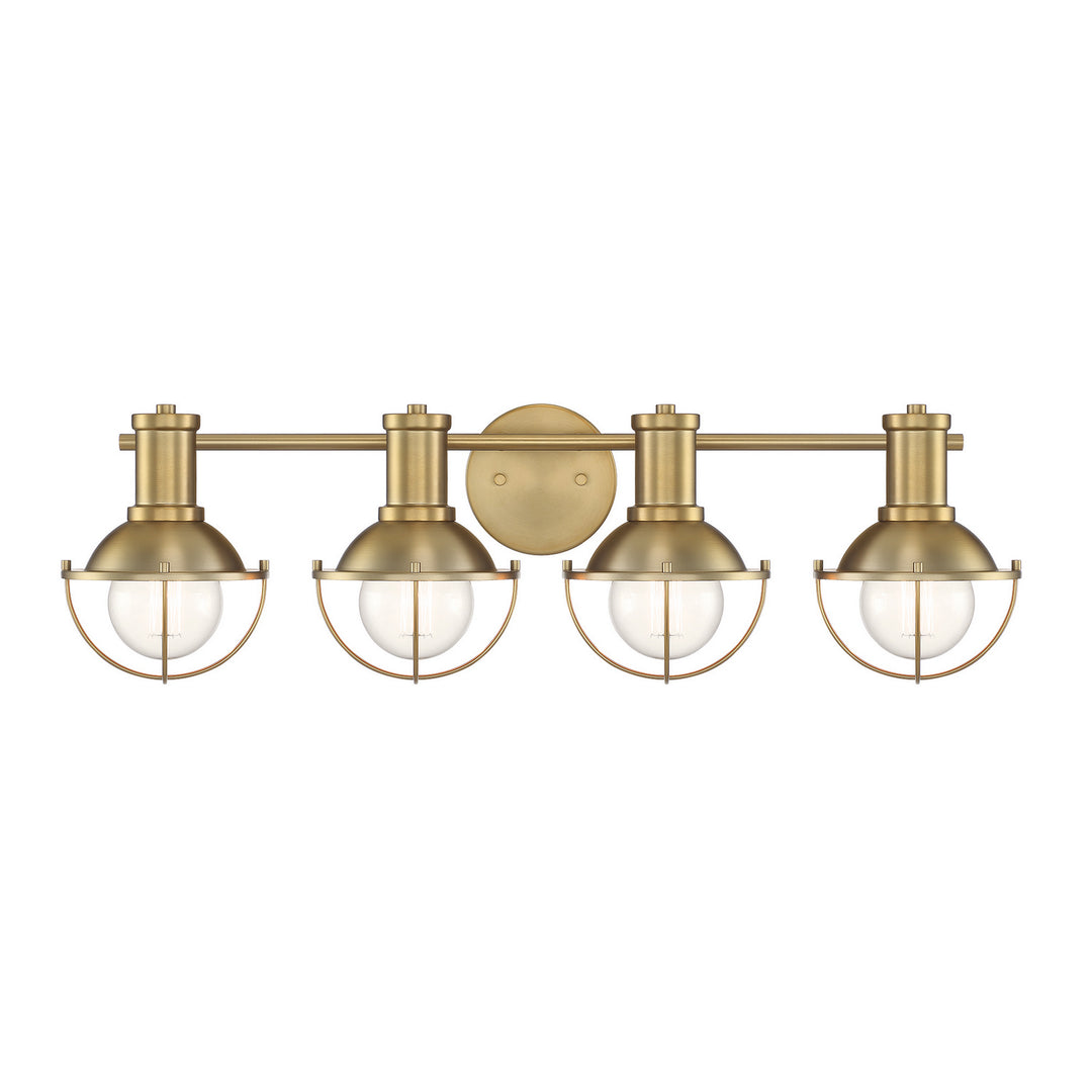 Designers Fountain Dalton D243M-4B-BG Bath Vanity Light 31 in. wide - Brushed Gold