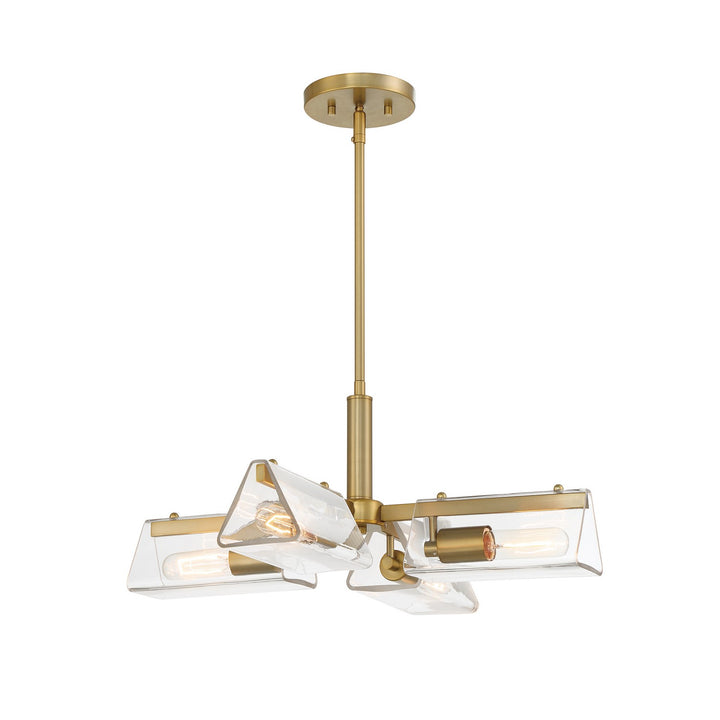 Designers Fountain Latitude D279M-4CH-BG Chandelier Light - Brushed Gold