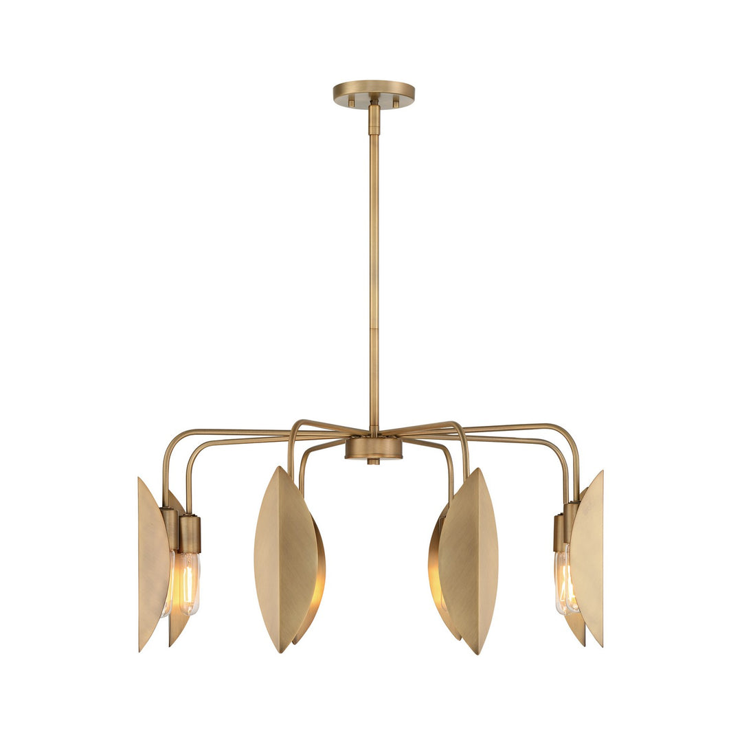 Designers Fountain Eden D280M-8CH-OSB Chandelier Light - Old Satin Brass