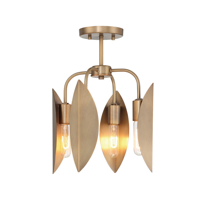 Designers Fountain Eden D280M-SF-OSB Ceiling Light - Old Satin Brass