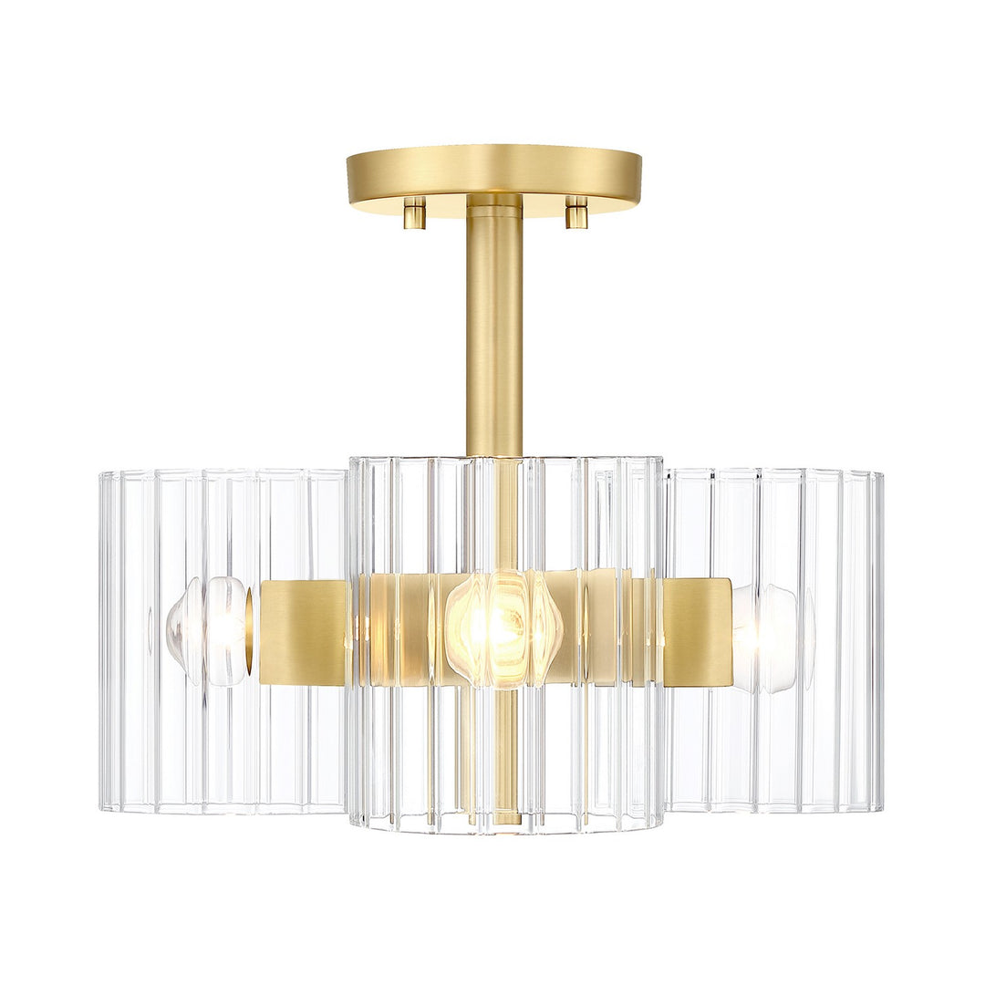 Designers Fountain Aries D284C-SF-BG Ceiling Light - Brushed Gold