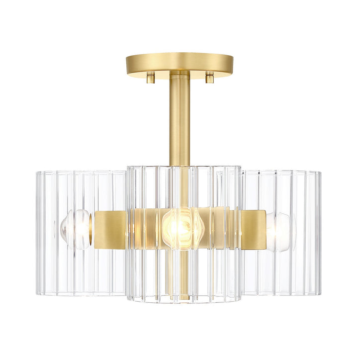 Designers Fountain Aries D284C-SF-BG Ceiling Light - Brushed Gold