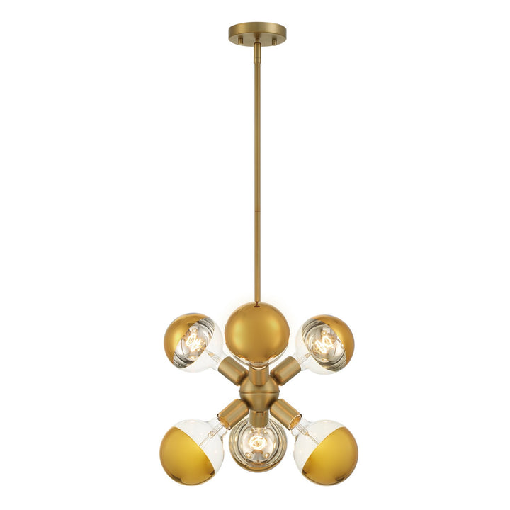 Designers Fountain Gambit D293M-7P-BG Chandelier Light - Brushed Gold