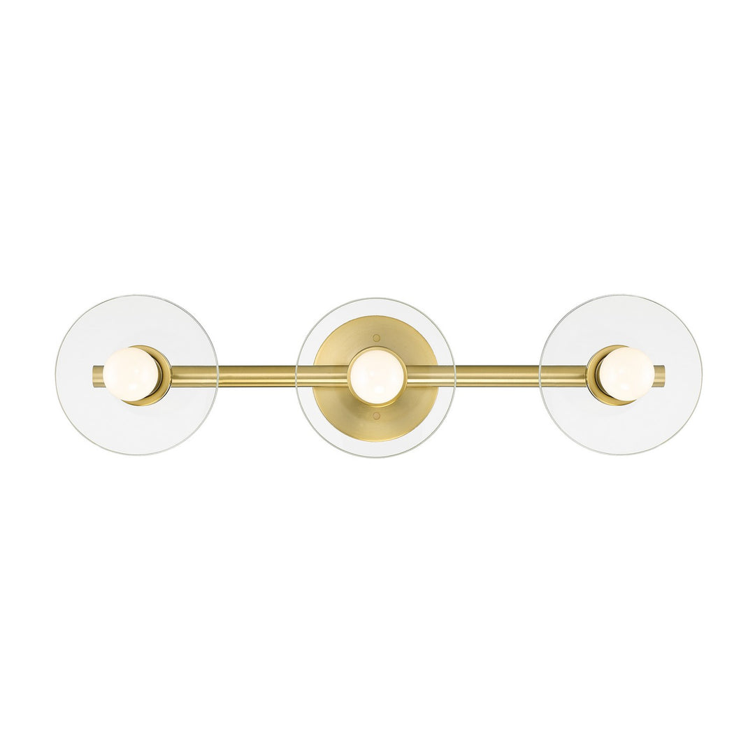 Designers Fountain Litto D294C-3B-BG Bath Vanity Light 24 in. wide - Brushed Gold