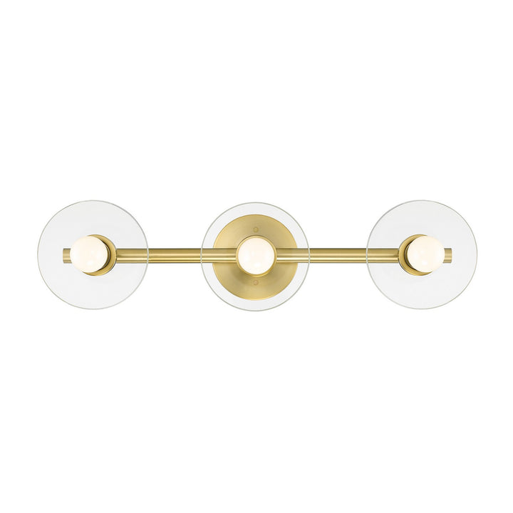 Designers Fountain Litto D294C-3B-BG Bath Vanity Light 24 in. wide - Brushed Gold