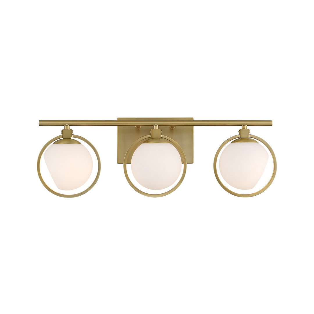 Designers Fountain Teatro D296C-3B-BG Bath Vanity Light 24 in. wide - Brushed Gold