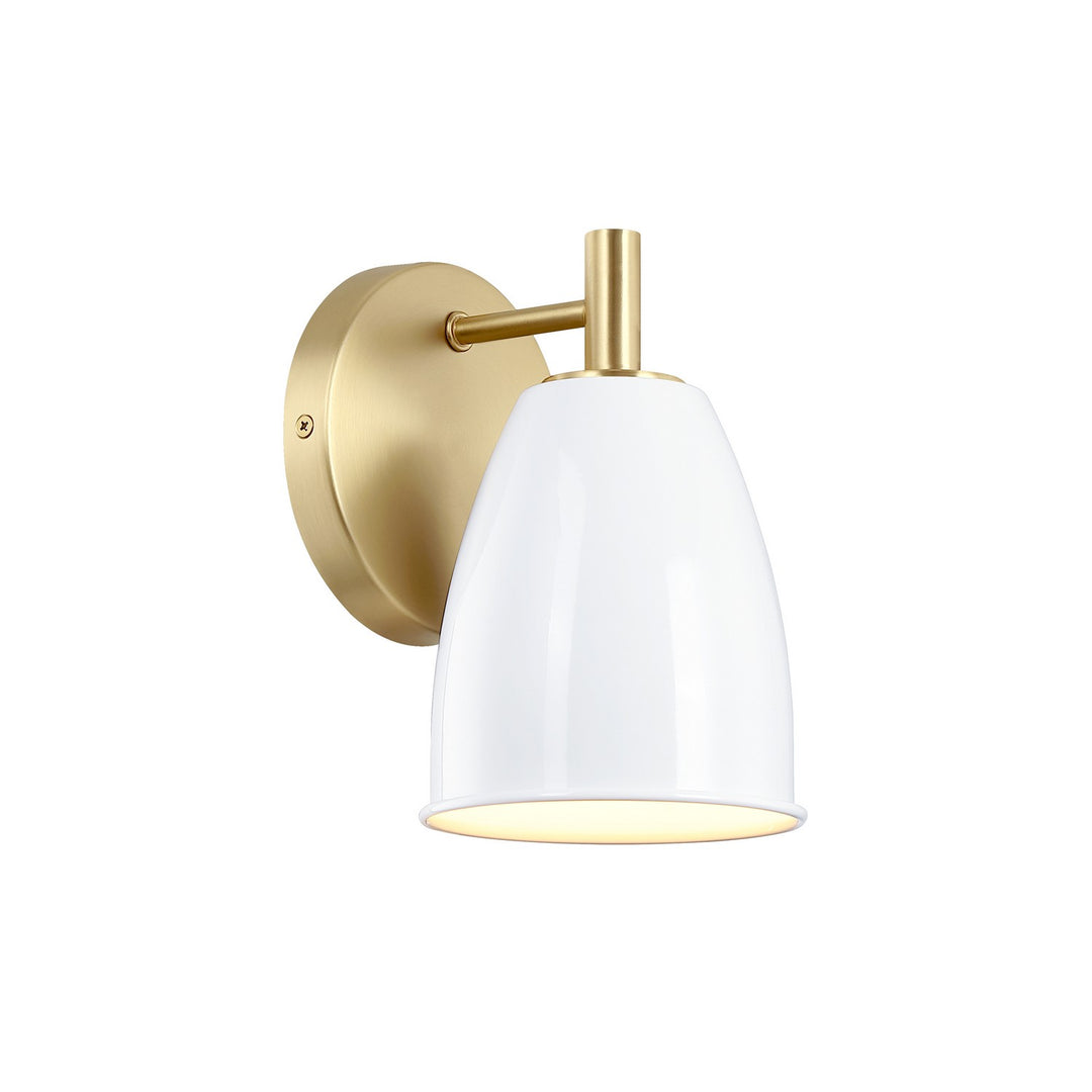 Designers Fountain Biba D300M-WS-BG Wall Light - Brushed Gold