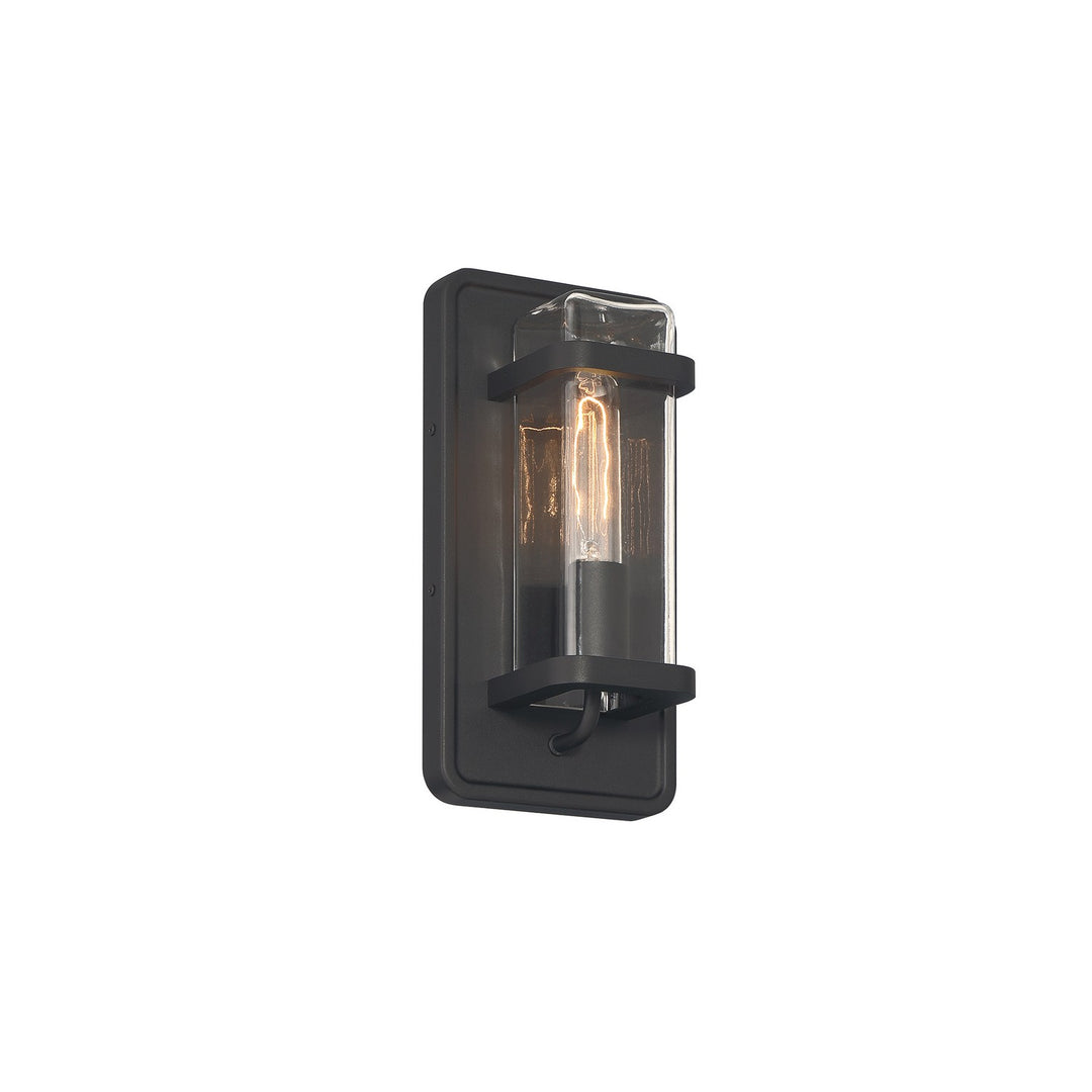 Designers Fountain D303M-6EW-BK Pearl Street One Light Wall Lantern Outdoor Black