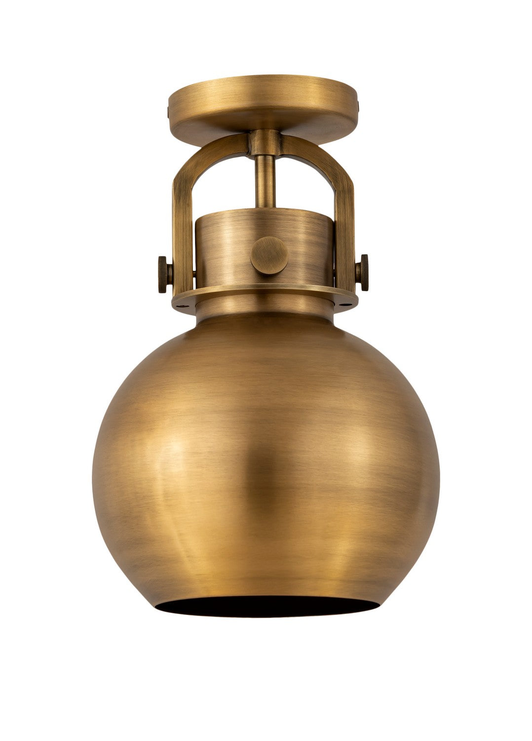 Innovations Downtown Urban 410-1F-BB-M410-8BB Ceiling Light - Brushed Brass