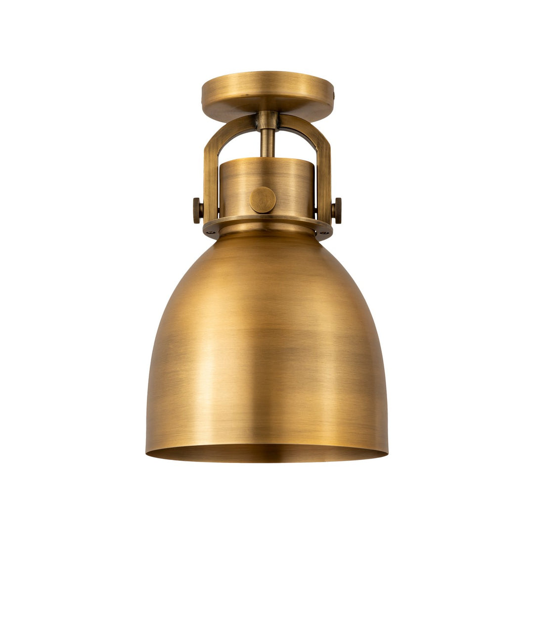 Innovations Downtown Urban 410-1F-BB-M412-8BB Ceiling Light - Brushed Brass