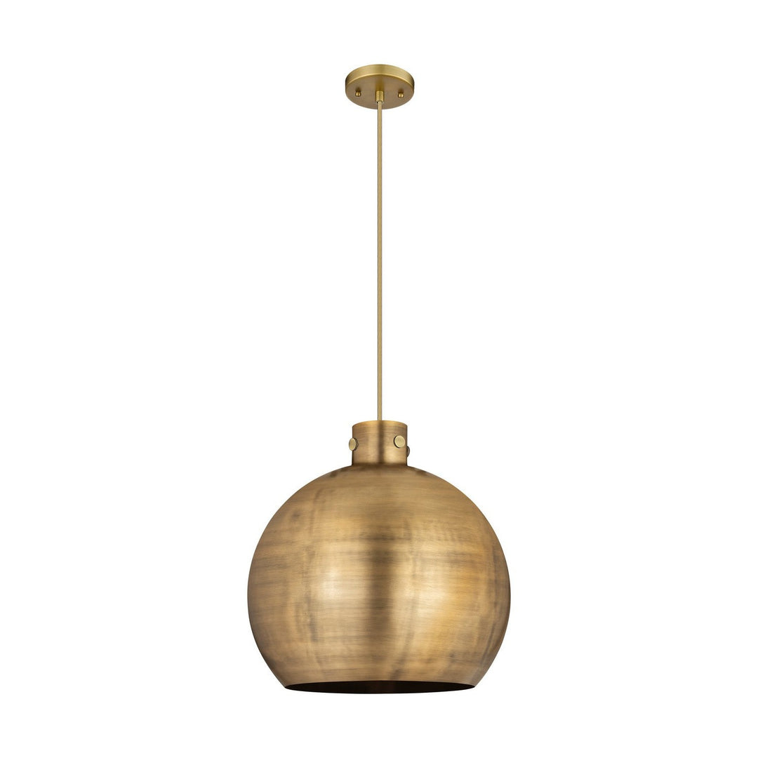 Innovations Downtown Urban 410-1PL-BB-M410-18BB Pendant Light - Brushed Brass
