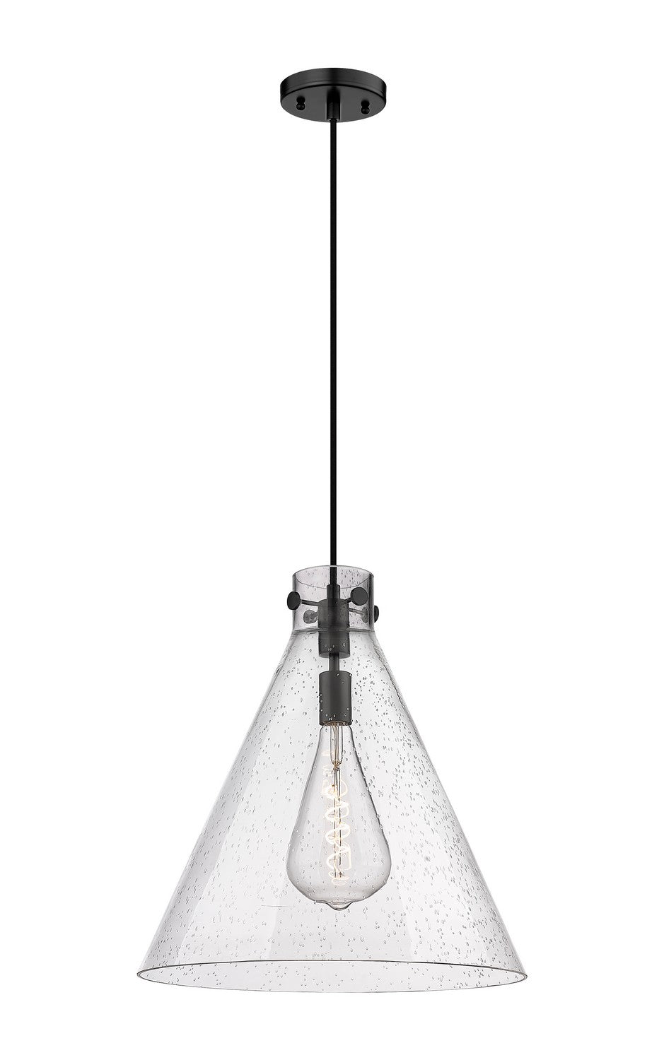 Innovations Downtown Urban 410-1PL-BK-G411-18SDY Pendant Light - Matte Black