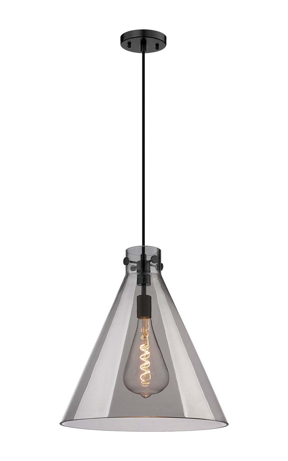 Innovations Downtown Urban 410-1PL-BK-G411-18SM Pendant Light - Matte Black