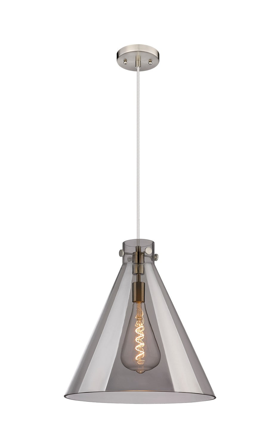 Innovations Downtown Urban 410-1PL-SN-G411-18SM Pendant Light - Satin Nickel