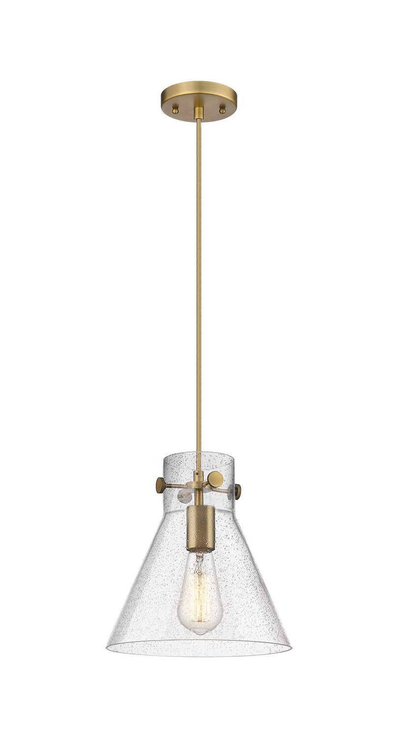Innovations Downtown Urban 410-1PM-BB-G411-10SDY Pendant Light - Brushed Brass