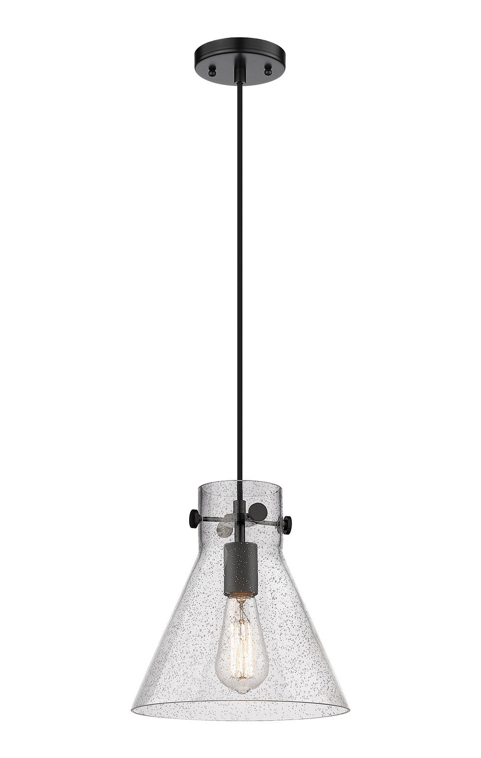 Innovations Downtown Urban 410-1PM-BK-G411-10SDY Pendant Light - Matte Black