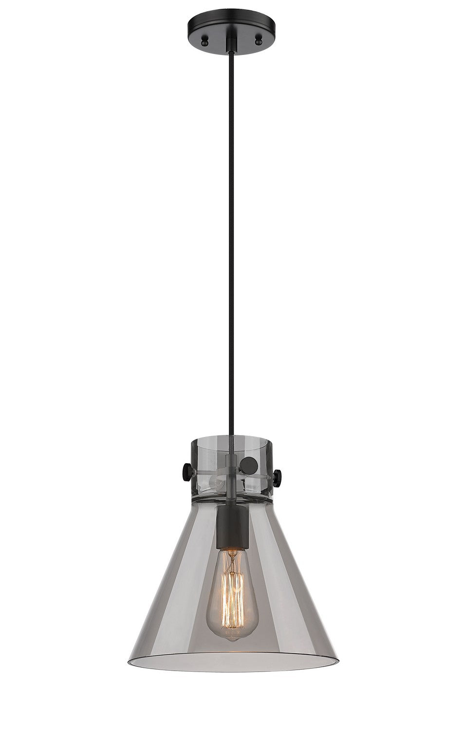 Innovations Downtown Urban 410-1PM-BK-G411-10SM Pendant Light - Matte Black