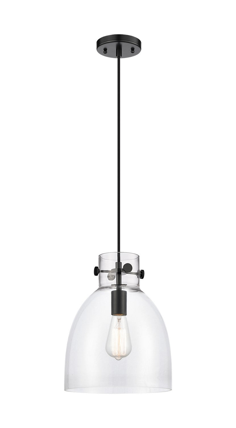 Innovations Downtown Urban 410-1PM-BK-G412-10CL Pendant Light - Matte Black