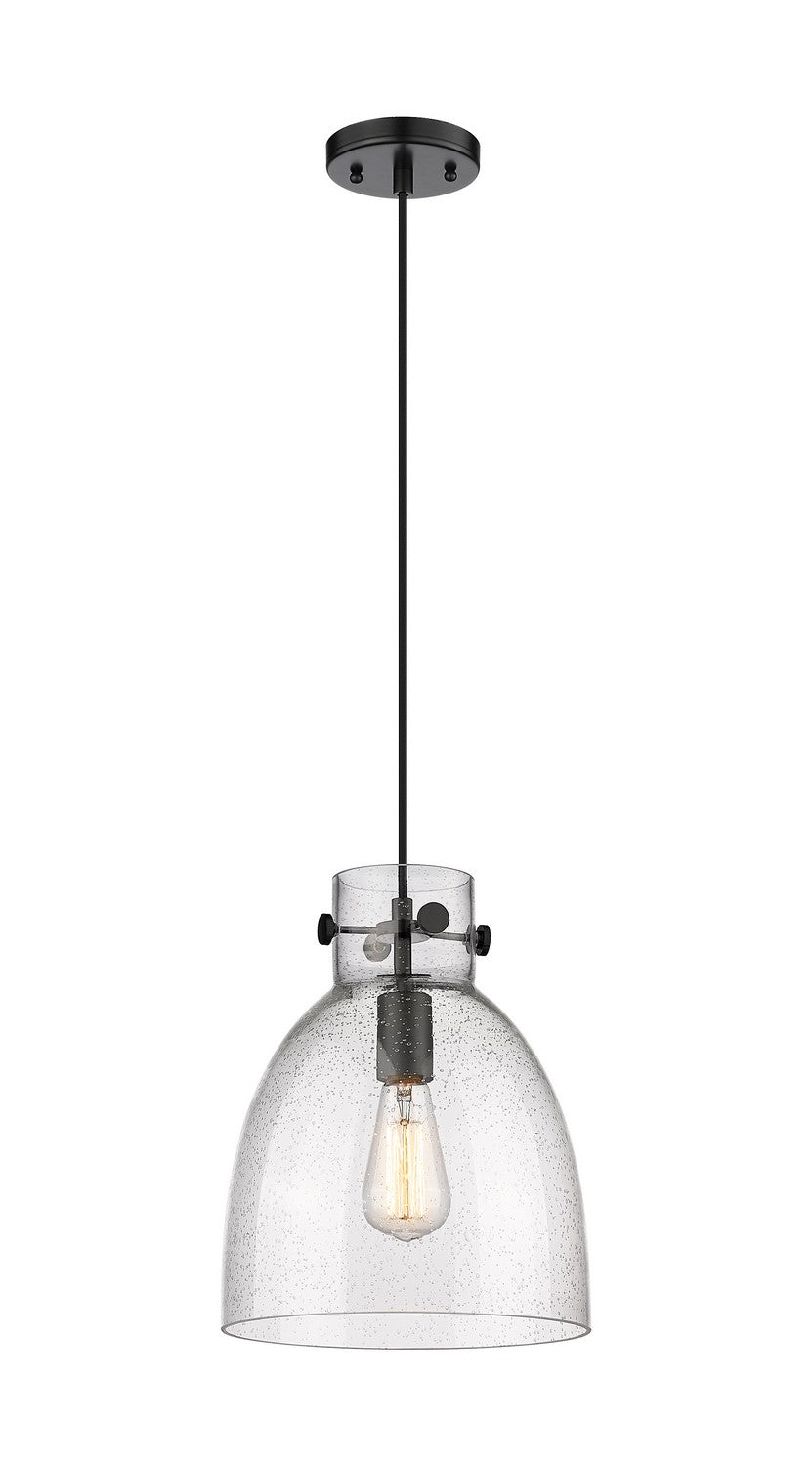 Innovations Downtown Urban 410-1PM-BK-G412-10SDY Pendant Light - Matte Black