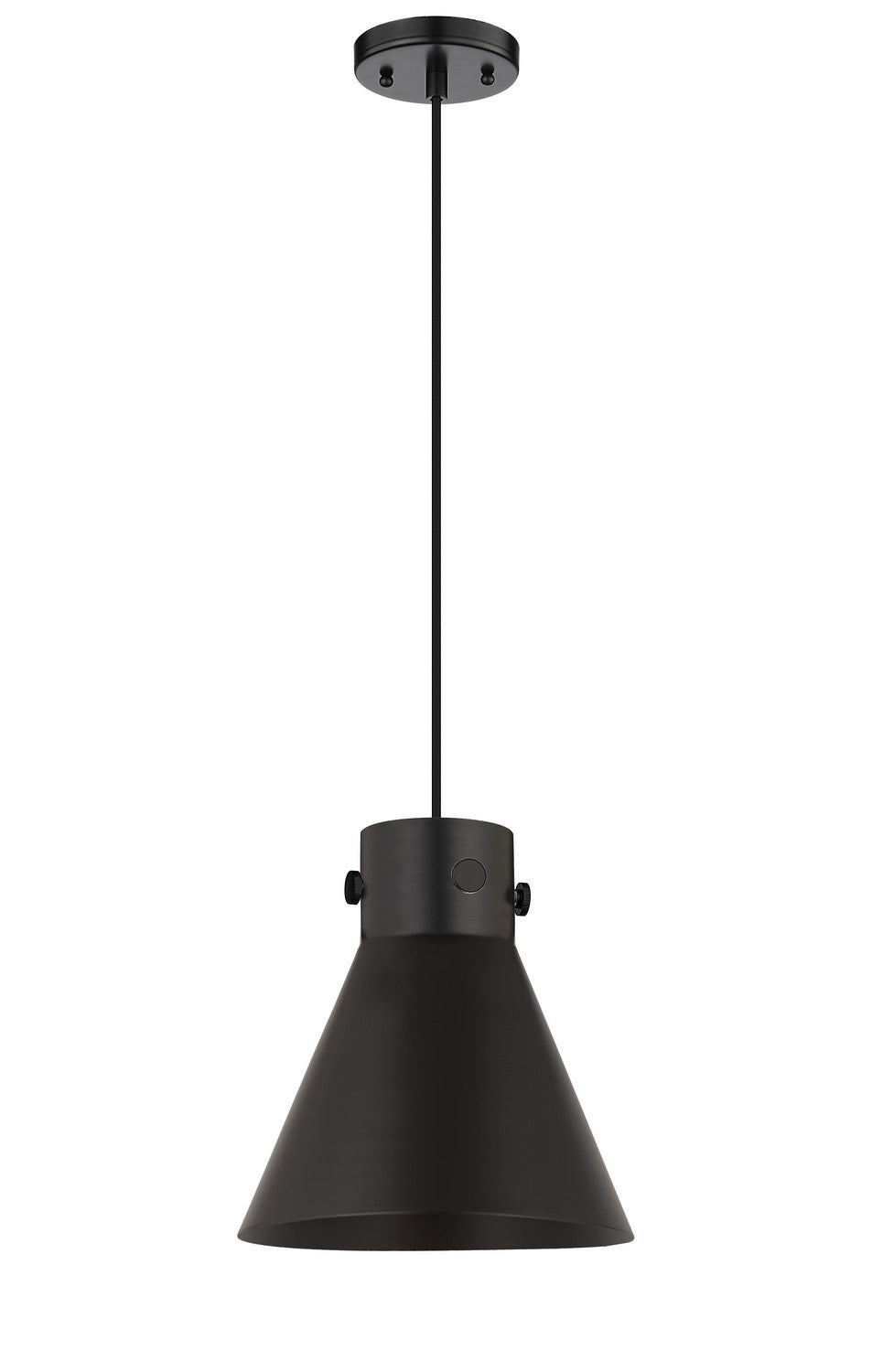 Innovations Downtown Urban 410-1PM-BK-M411-10BK Pendant Light - Matte Black
