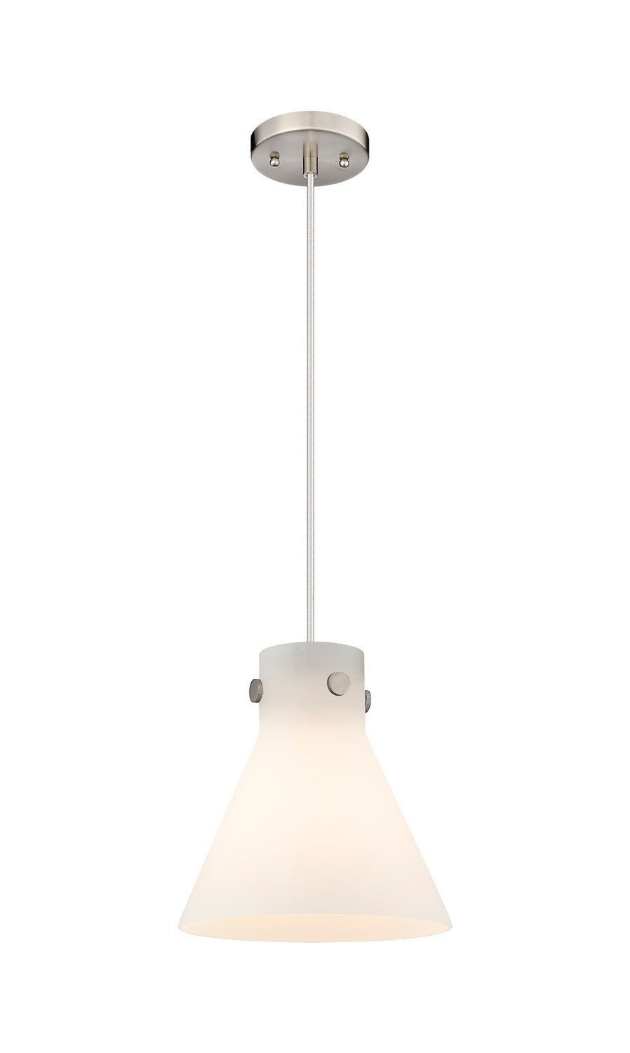 Innovations Downtown Urban 410-1PM-SN-G411-10WH Pendant Light - Satin Nickel