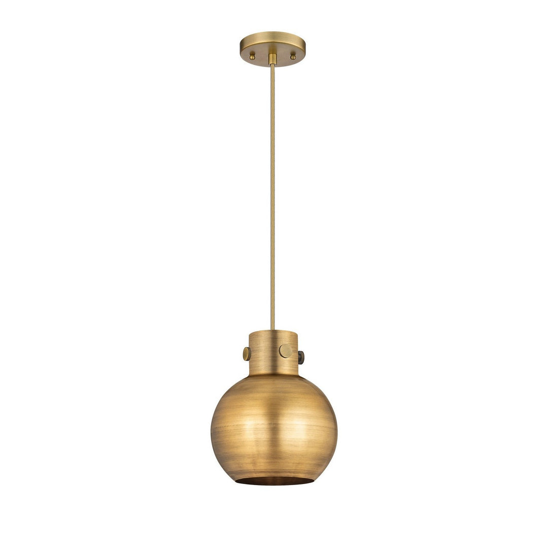 Innovations Downtown Urban 410-1PS-BB-M410-8BB Pendant Light - Brushed Brass