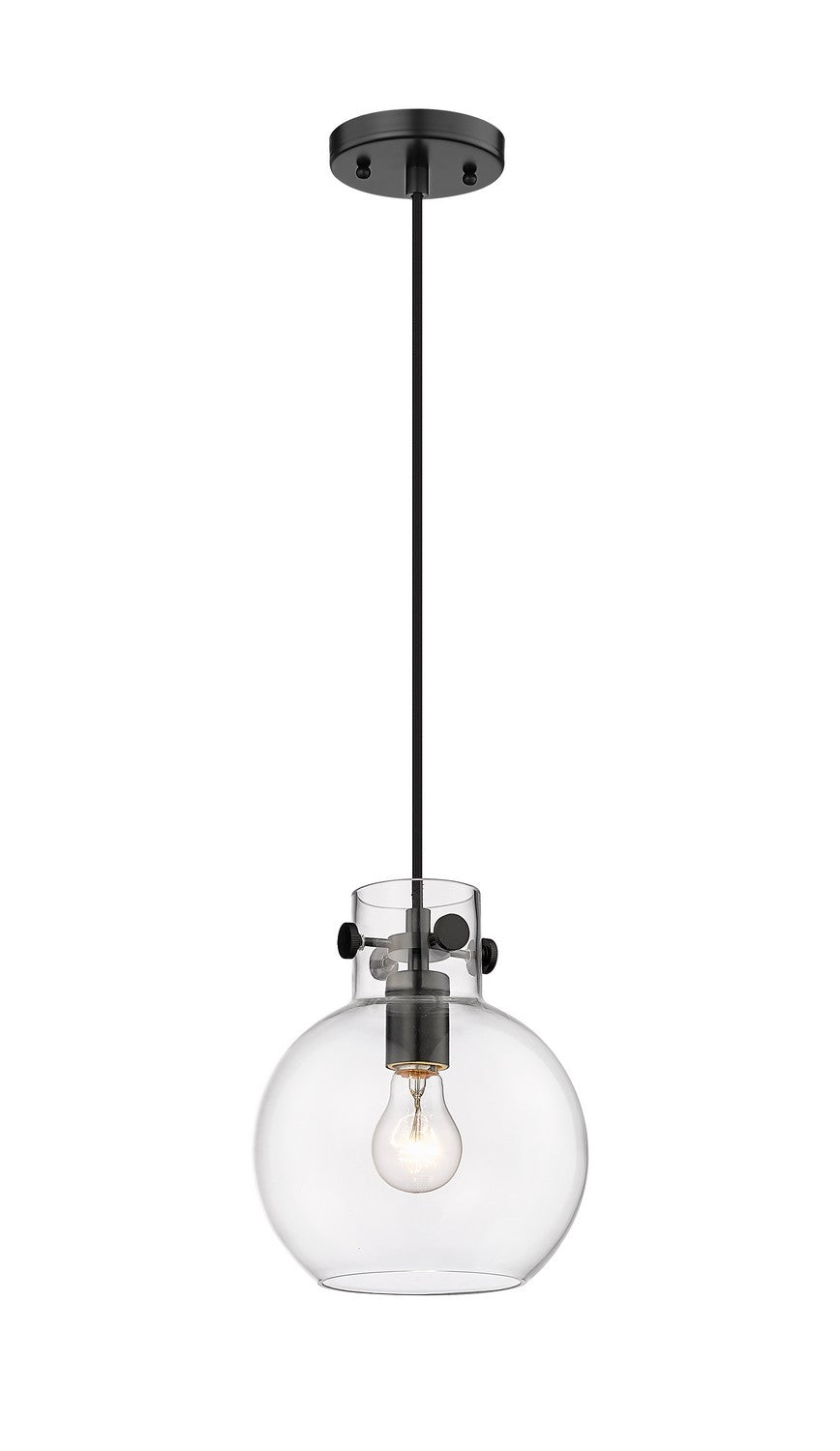 Innovations Downtown Urban 410-1PS-BK-G410-8CL Pendant Light - Matte Black