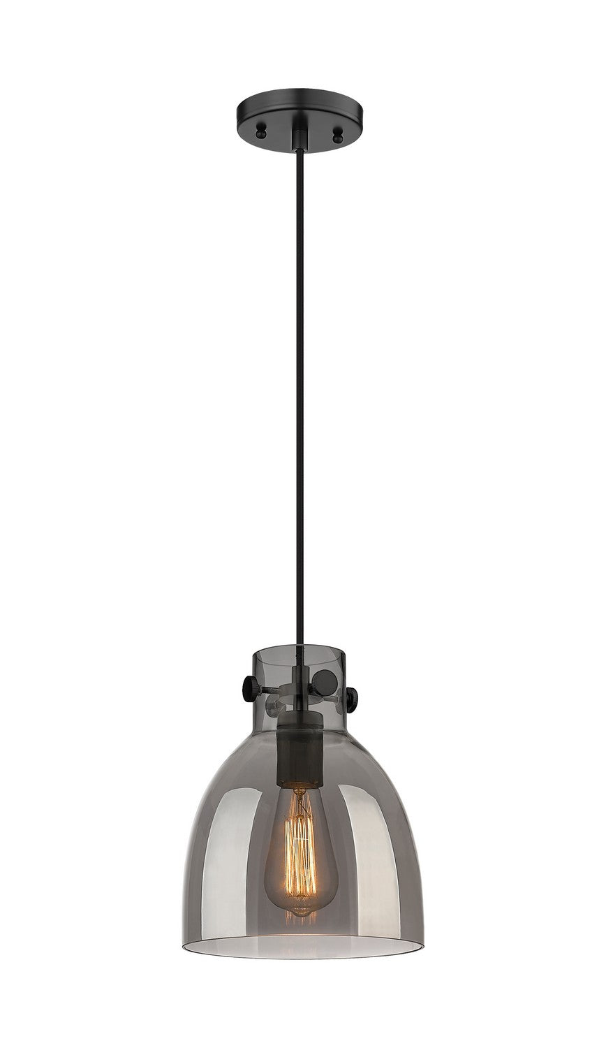 Innovations Downtown Urban 410-1PS-BK-G412-8SM Pendant Light - Matte Black