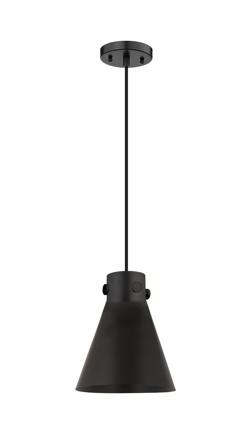 Innovations Downtown Urban 410-1PS-BK-M411-8BK Pendant Light - Matte Black