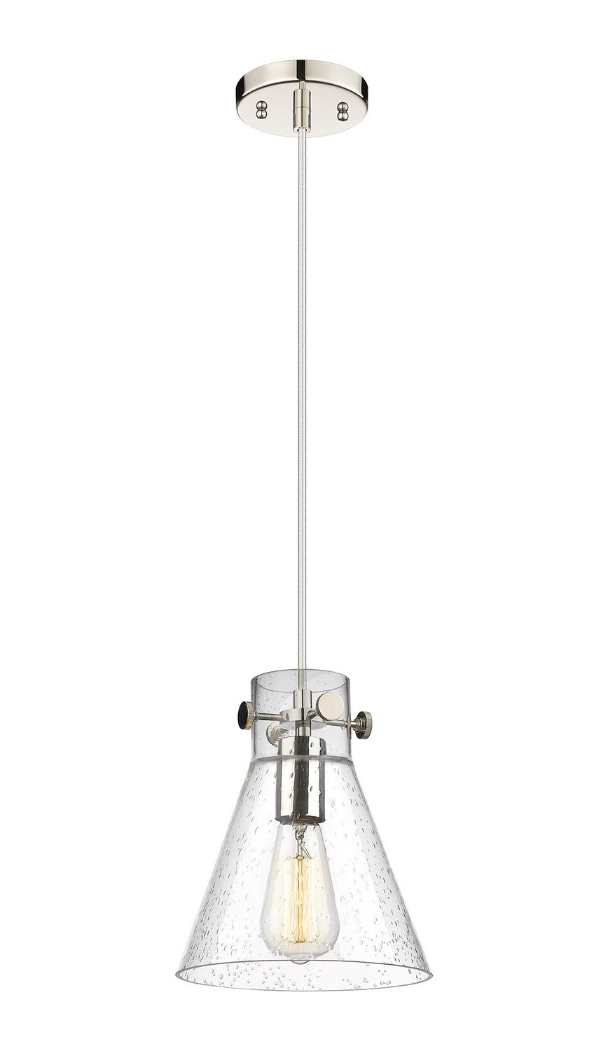 Innovations Downtown Urban 410-1PS-PN-G411-8SDY Pendant Light - Polished Nickel