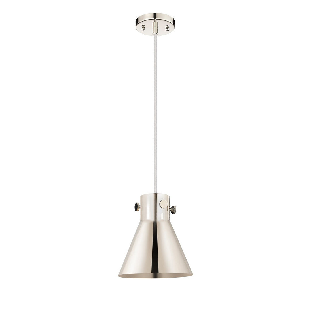 Innovations Downtown Urban 410-1PS-PN-M411-8PN Pendant Light - Polished Nickel