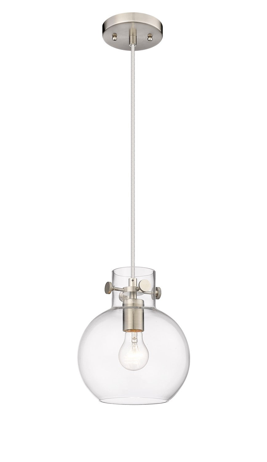 Innovations Downtown Urban 410-1PS-SN-G410-8CL Pendant Light - Brushed Satin Nickel