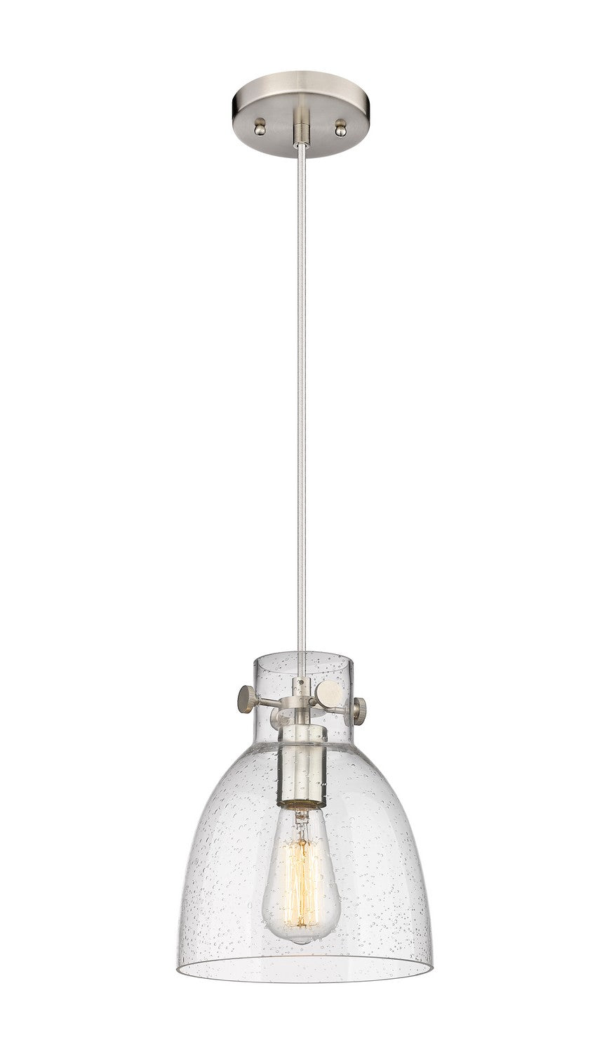 Innovations Downtown Urban 410-1PS-SN-G412-8SDY Pendant Light - Brushed Satin Nickel