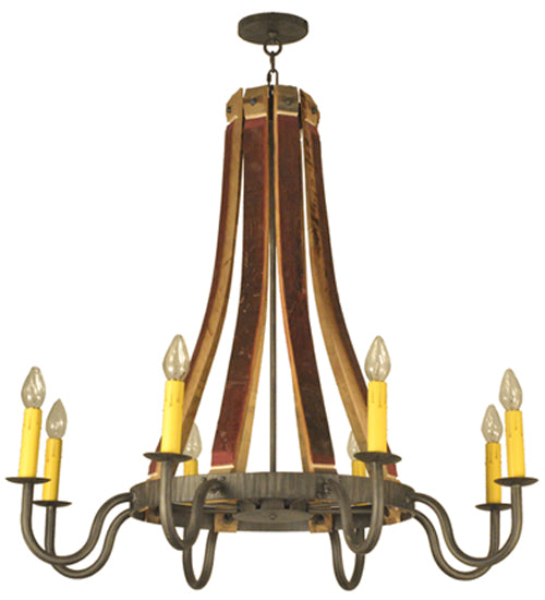 Meyda Tiffany Barrel Stave 132914 Chandelier Light - Custom
