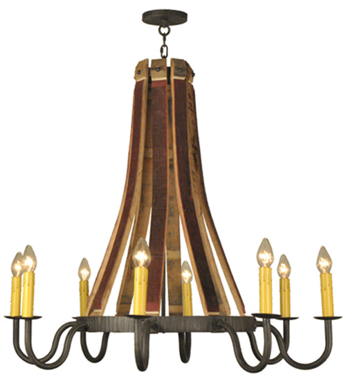 Meyda Tiffany Barrel Stave 132914 Chandelier Light - Custom