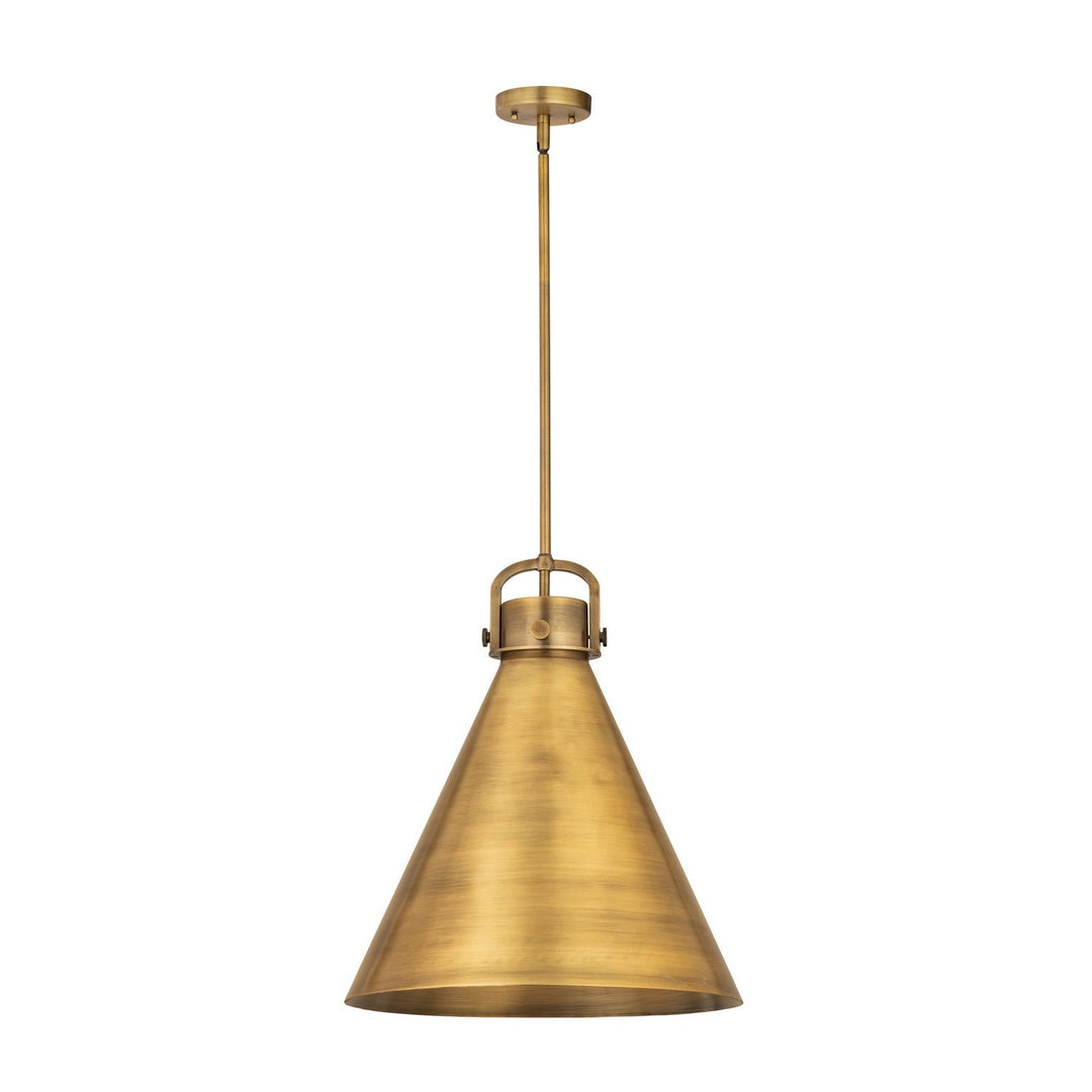 Innovations Downtown Urban 410-1SL-BB-M411-18BB Pendant Light - Brushed Brass