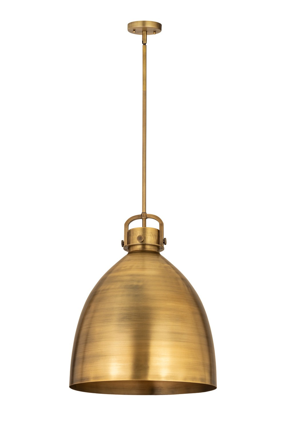 Innovations Downtown Urban 410-1SL-BB-M412-16BB Pendant Light - Brushed Brass