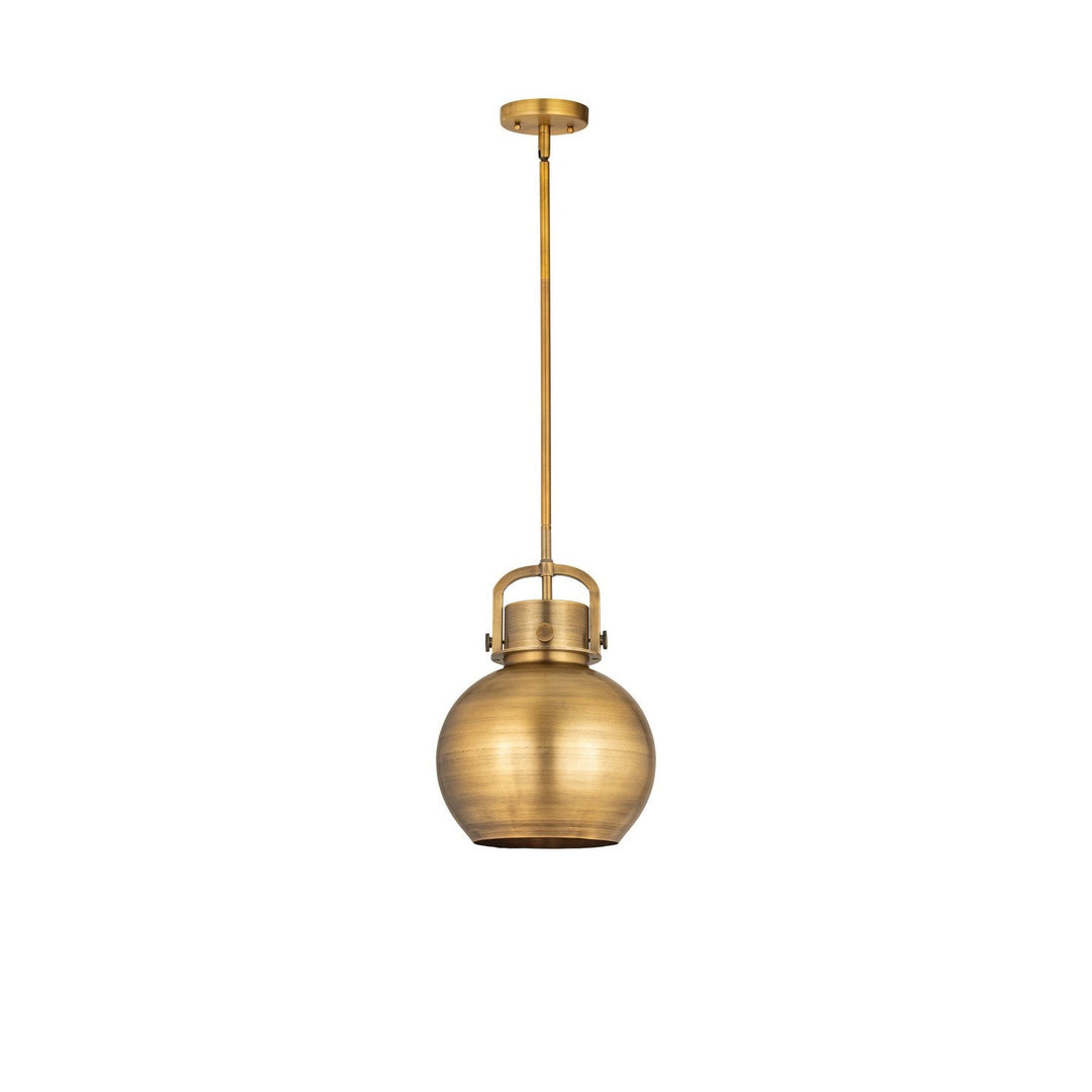 Innovations Downtown Urban 410-1SM-BB-M410-10BB Pendant Light - Brushed Brass